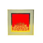 Sweet Box with Magnetic Flap | Handmade Cardboard Paper Gift Box for Gifting Sweets Chocolate Dry Fruits Cavity/Compartments (MB 77 Carnation C 1/4 Kg Box) PACK OF 5